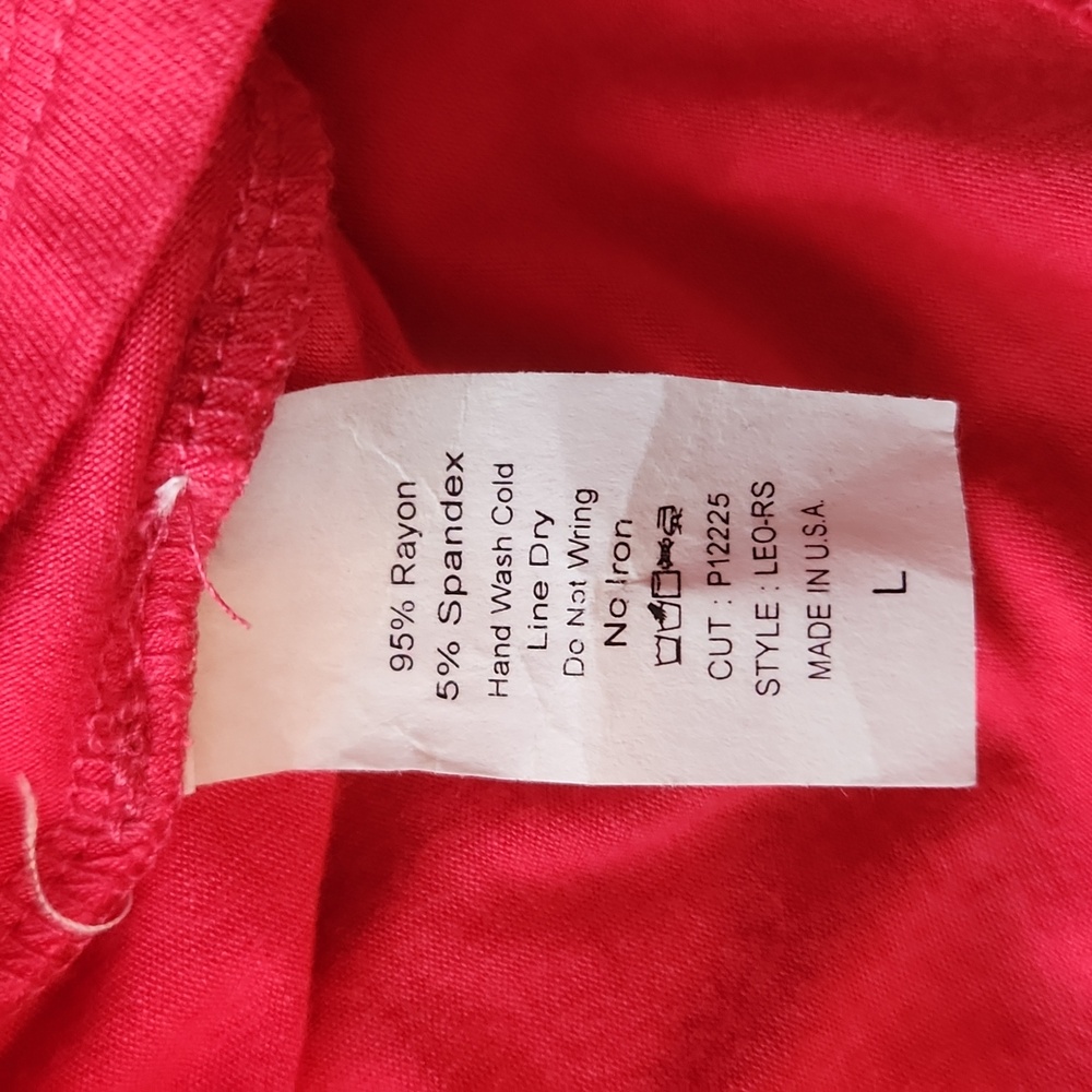 Pink Women's Tunic With Ruffle Sleeves - Picture 4 of 5